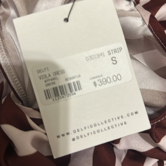 Delfi Collective Dress NWT S Viola Dress Striped Dress New small - Picture 10 of 10